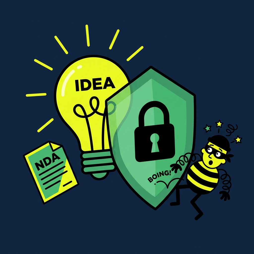 Your idea stays yours — NDA and full IP ownership