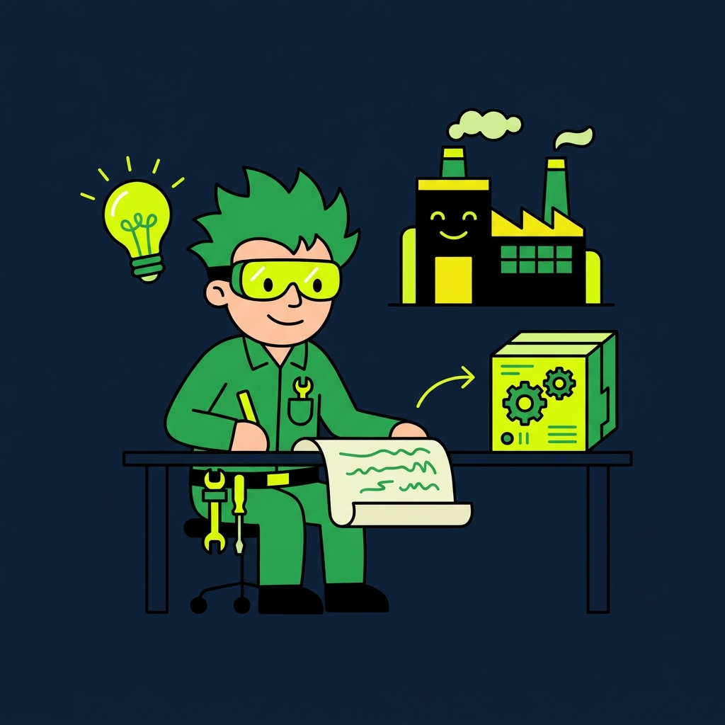 Inventors — from sketch to working prototype