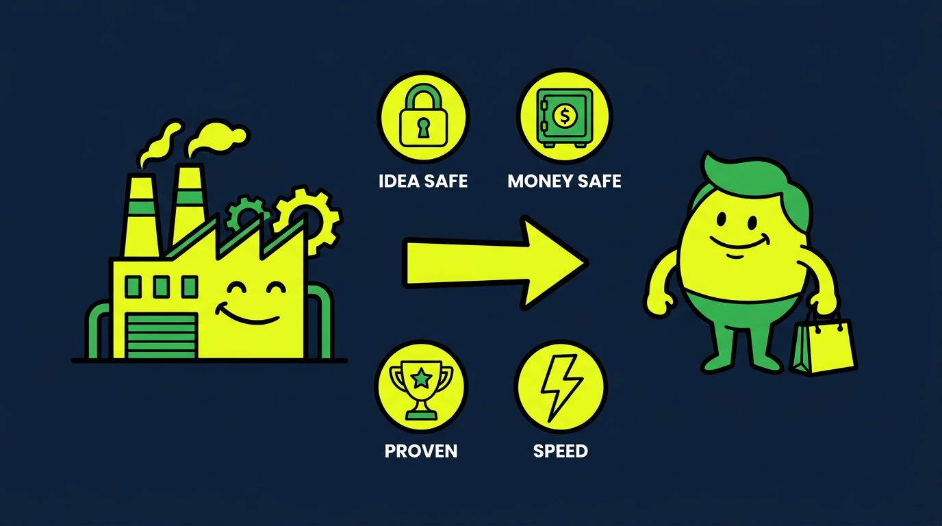 Factory-direct — no middlemen between you and production